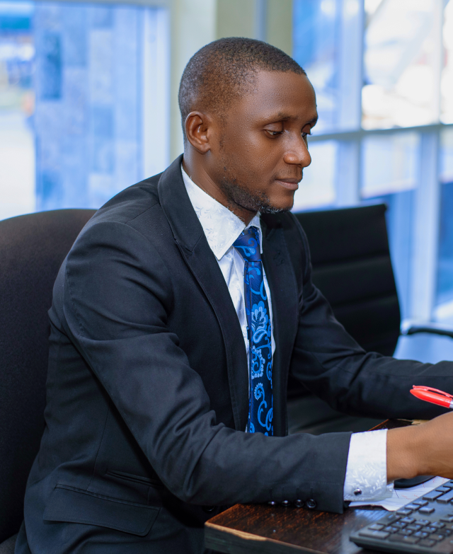 Royal Gate Group team collaborating in a modern office environment